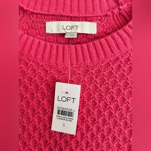 Loft Coral Sweater